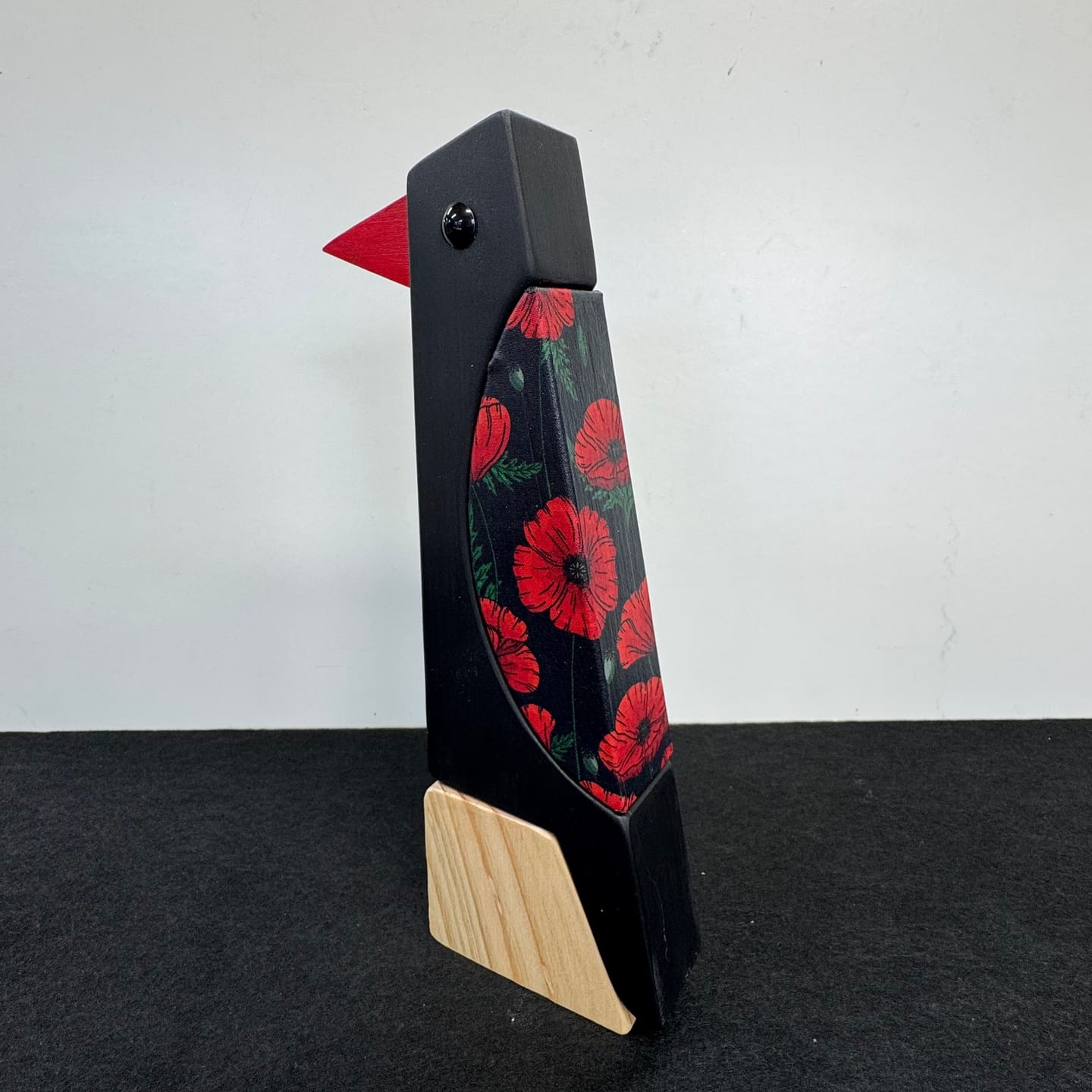 Customer photo review of Nora's Collection - Poppies on Black
