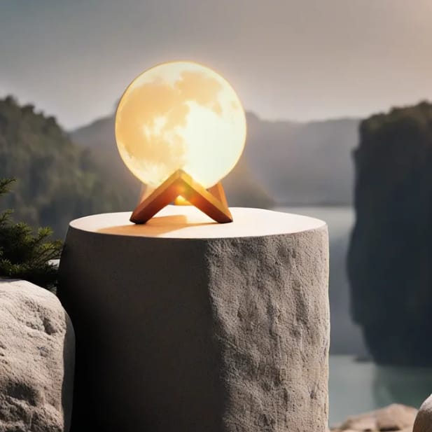 Customer photo review of Festberg MoonLamp™ - das Original