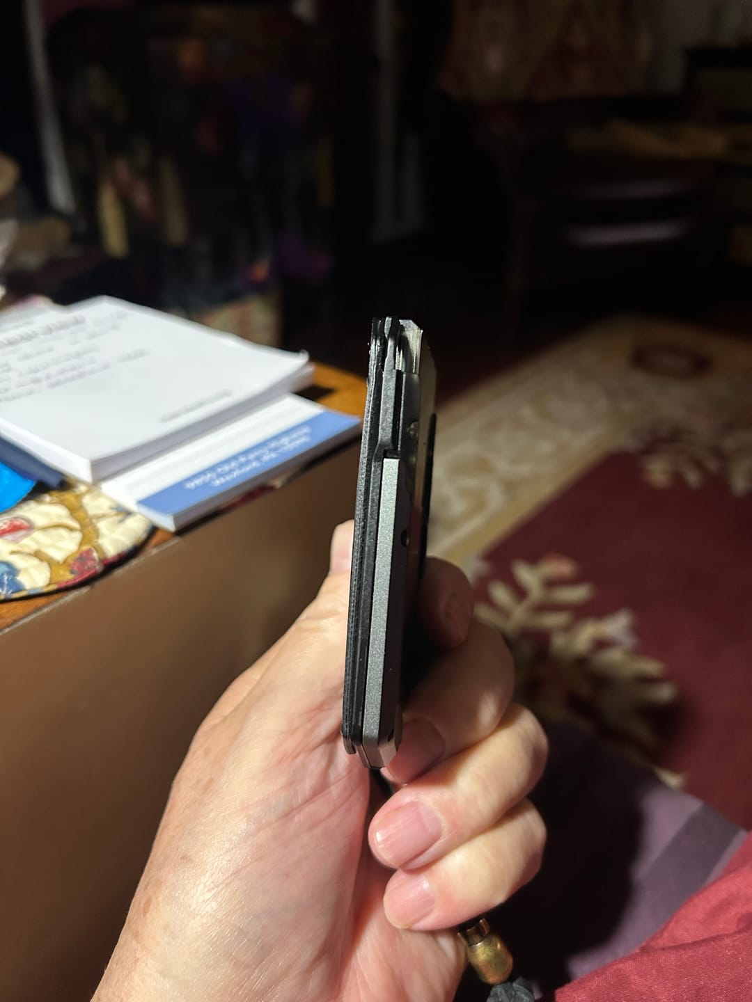 Customer photo review of M4 MAVERICK™ RAIL WALLET