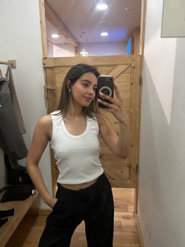 Customer photo review of Top Tank Básica White