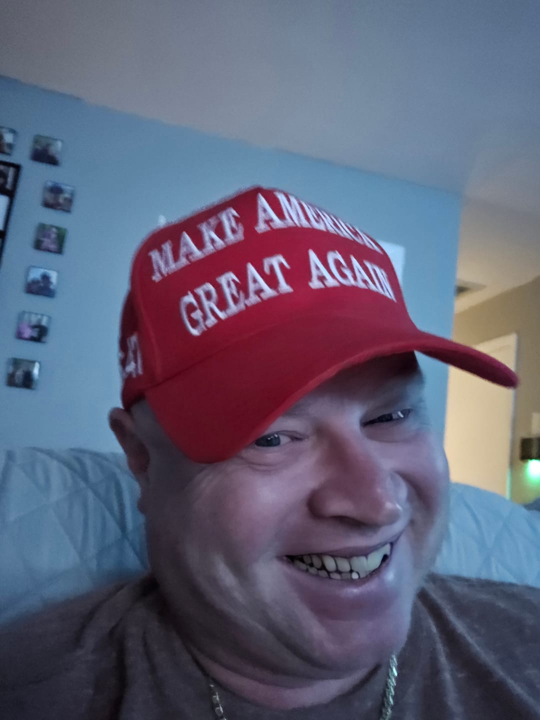 Customer photo review of New MAGA 45 47 Red Hat