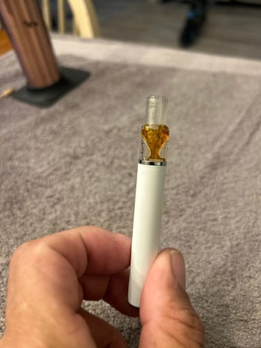 Customer photo review of Honey Banana X Sherb Disposable (.5g) - Tier 2