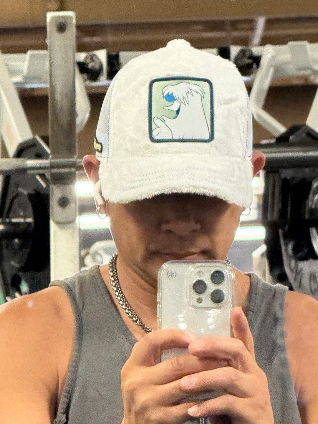 Customer photo review of OVERLORD X Looney Tunes: Abominable Snowman Hugo Trucker Cap