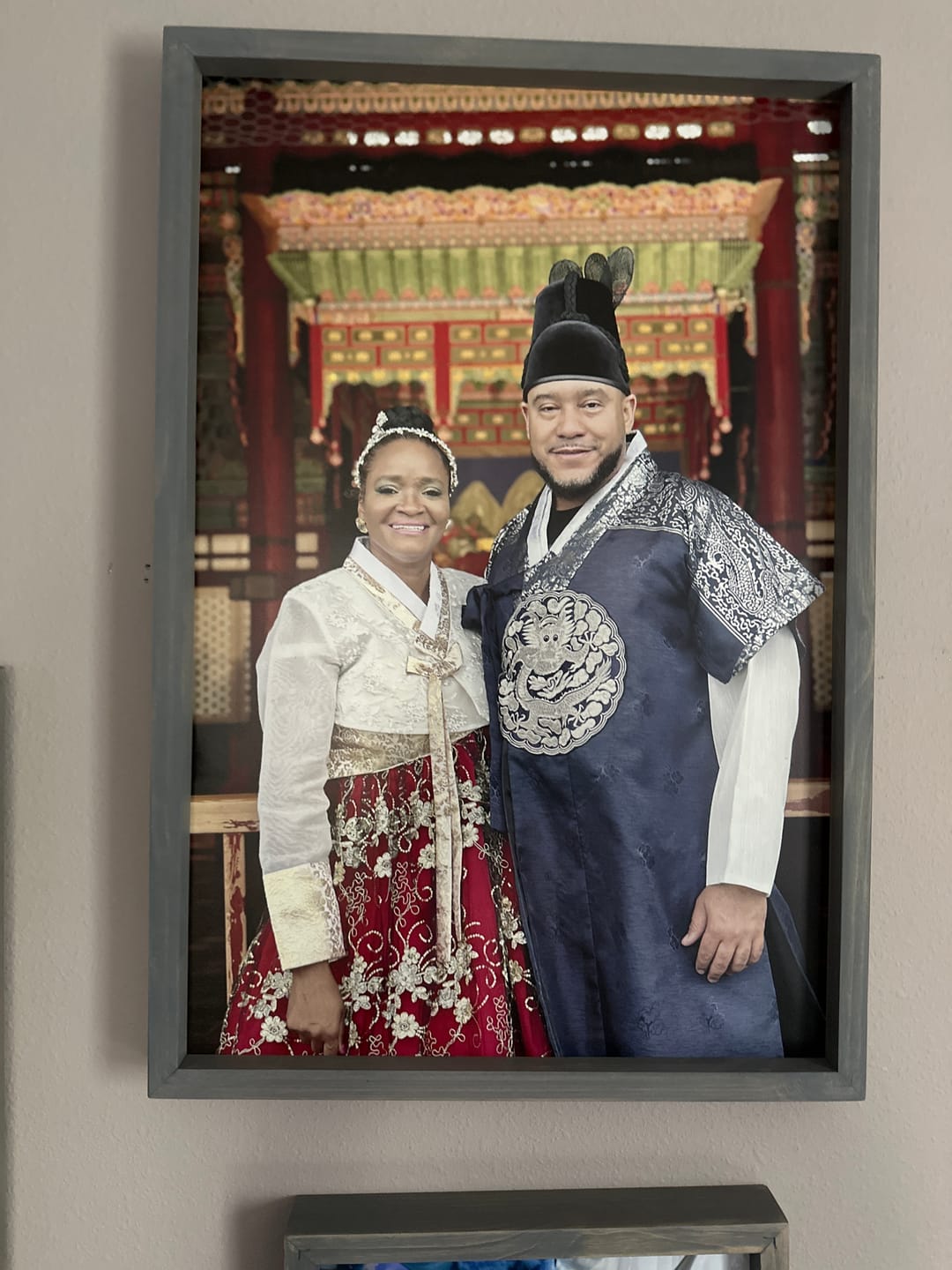 Customer photo review of Framed photo