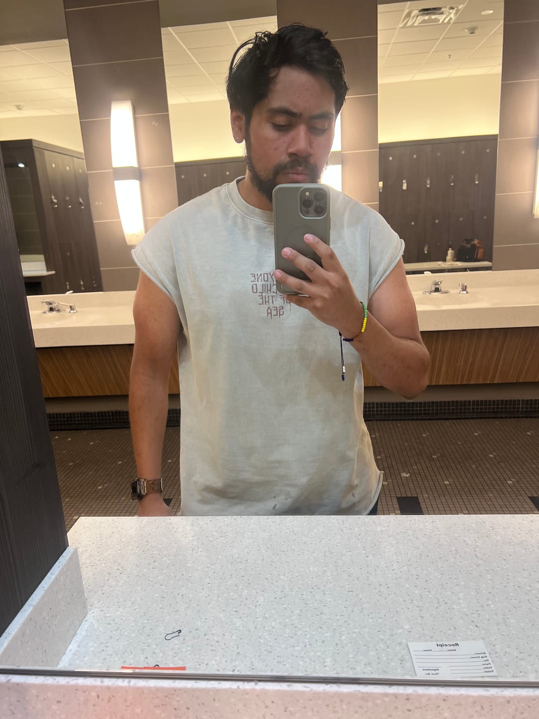 Customer photo review of Ace muscle tee