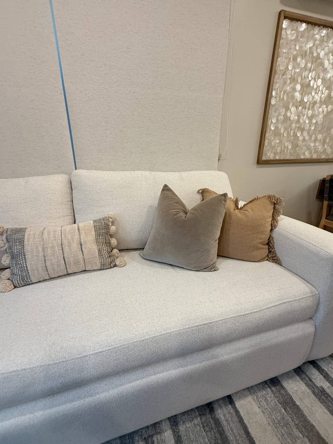 Customer photo review of Daksha Lumbar Pillow Cover