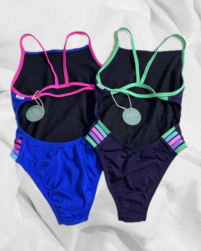 Customer photo review of ZAMBIA ONE PIECE || Cobalt|Pink Sorbet