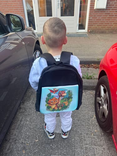 Customer photo review of Kinder Rugzak – Voor Sublimatie – 28 × 27 × 7 cm – Nylon/Polyester