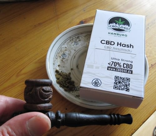Customer photo review of CBD Haschisch Ultra Strong 70% CBD