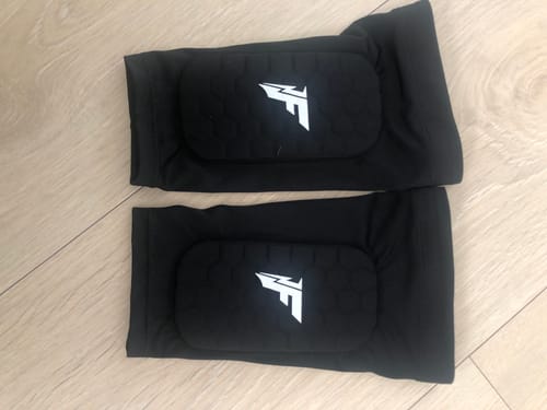 Customer photo review of Built-In Shin Pads