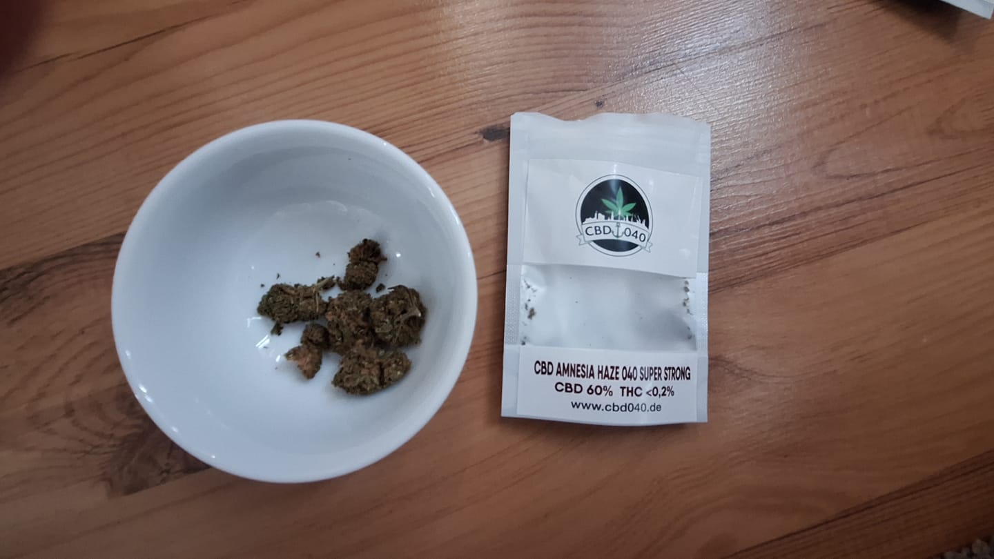 Customer photo review of Amnesia Haze Extra Strong 60% - CBD Blüten - Indoor - Unsere stärkste CBD Sorte