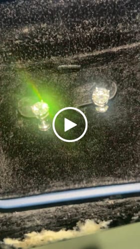 Customer video review of VVS Moissanite Stud Earrings (ALL SIZES)
