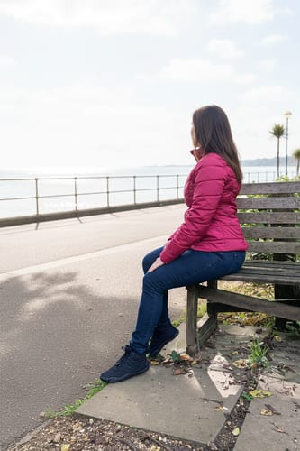 Customer photo review of Caspar Pro - Non-slip & Water-Resistant Winter Barefoot Shoe