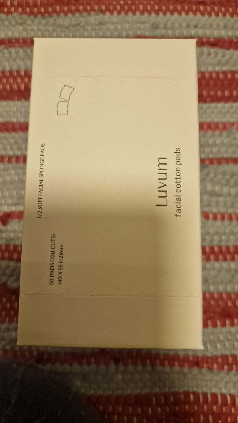 Customer photo review of Luvum Bomullspads (100 stk)