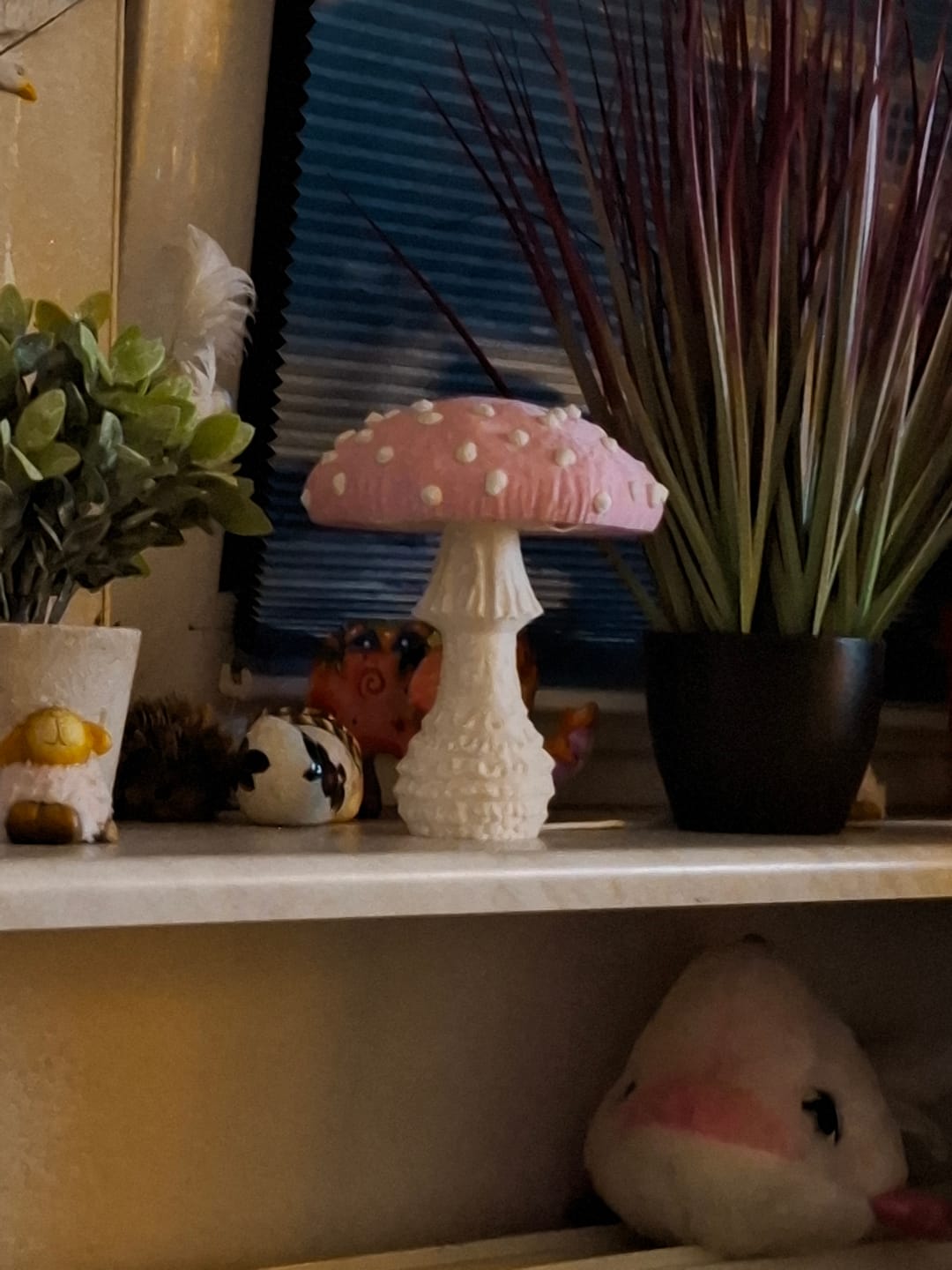 Customer photo review of Amanita Pilzlampe – Magische Tischlampe in Fliegenpilz-Design für dein Zuhause