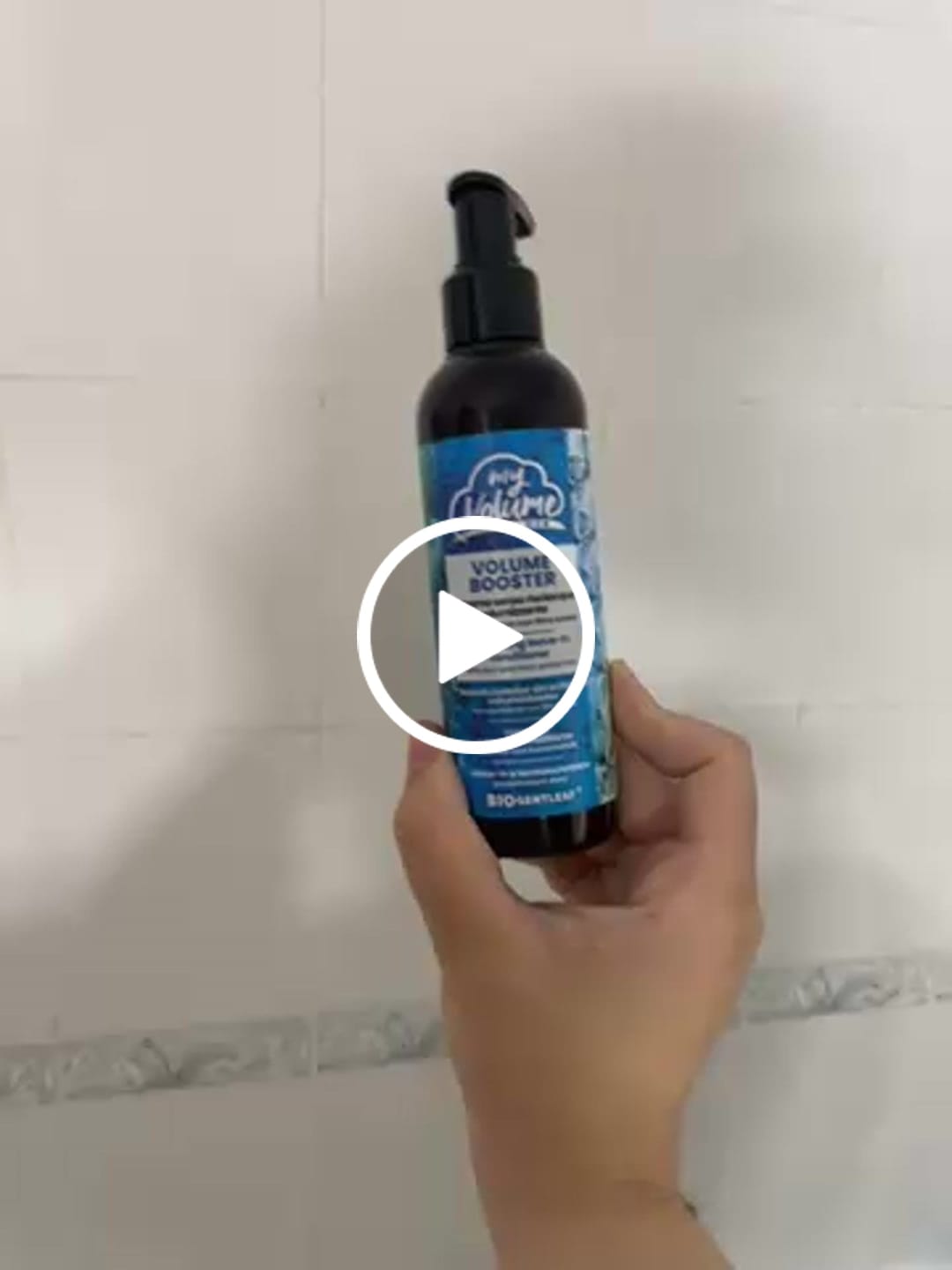 Customer video review of BioGentleaf Volume  Booster Volumizing Leave In Conditioner 200ml