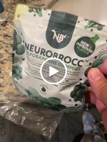 Customer video review of NeuroBrocc Gummies