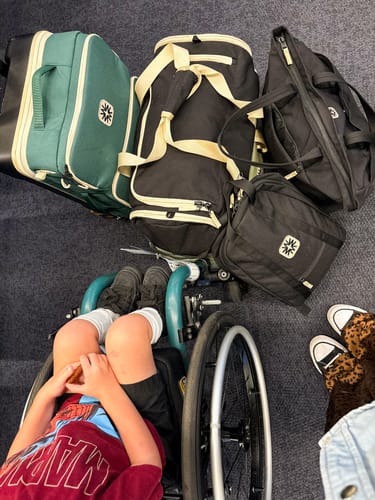 Customer photo review of Mini Bay Bag Juniper