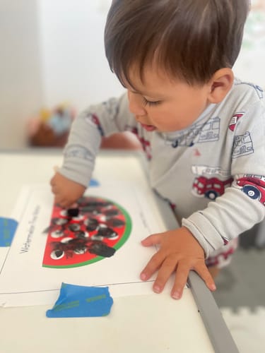 Customer photo review of The Toddler Box- Monthly