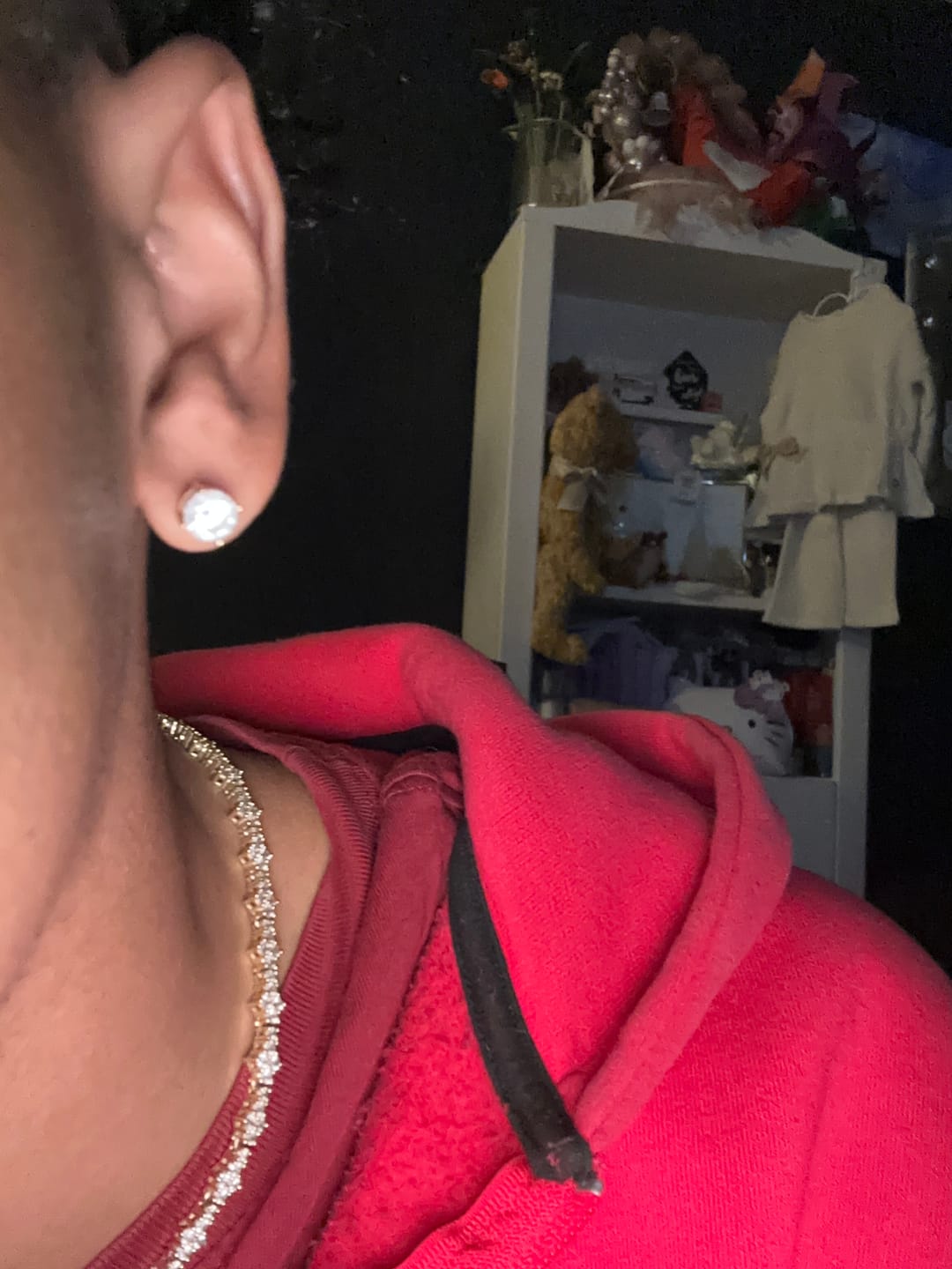 Customer photo review of DRIP STUDS. - GOLD