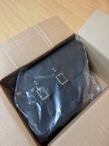 Customer photo review of H-D® Dyna Right Side Solo Bag - DR011