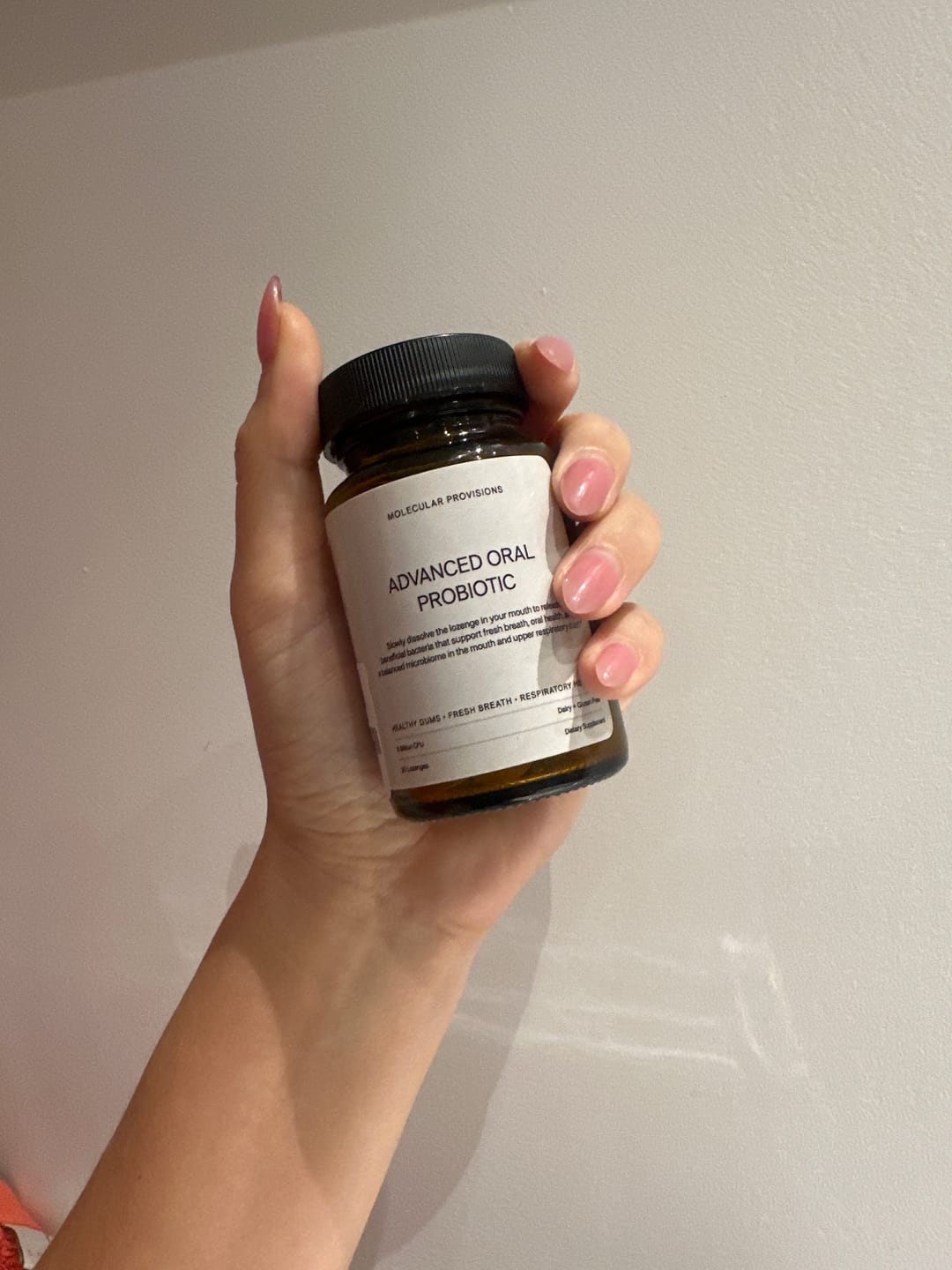 Customer photo review of Advanced Oral Probiotic Mint