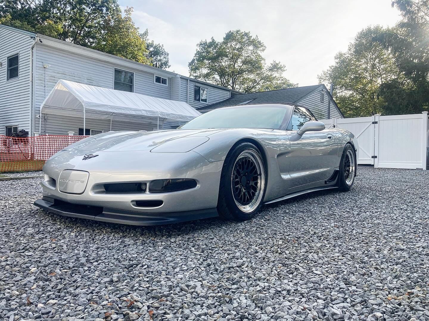 Customer photo review of Chevrolet Corvette C5 Front Splitter & Side Skirts