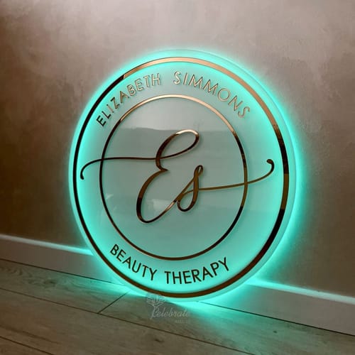 Customer photo review of NEON ACRYLIC SIGN