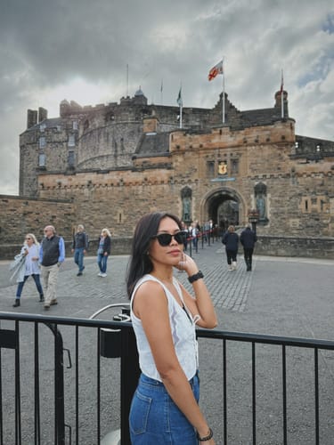 Customer photo review of Owen Square Framed Sunglasses