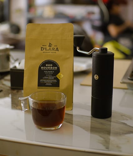 Customer photo review of Café Granja Paraíso 92 Red Bourbon - 250g Grano Entero