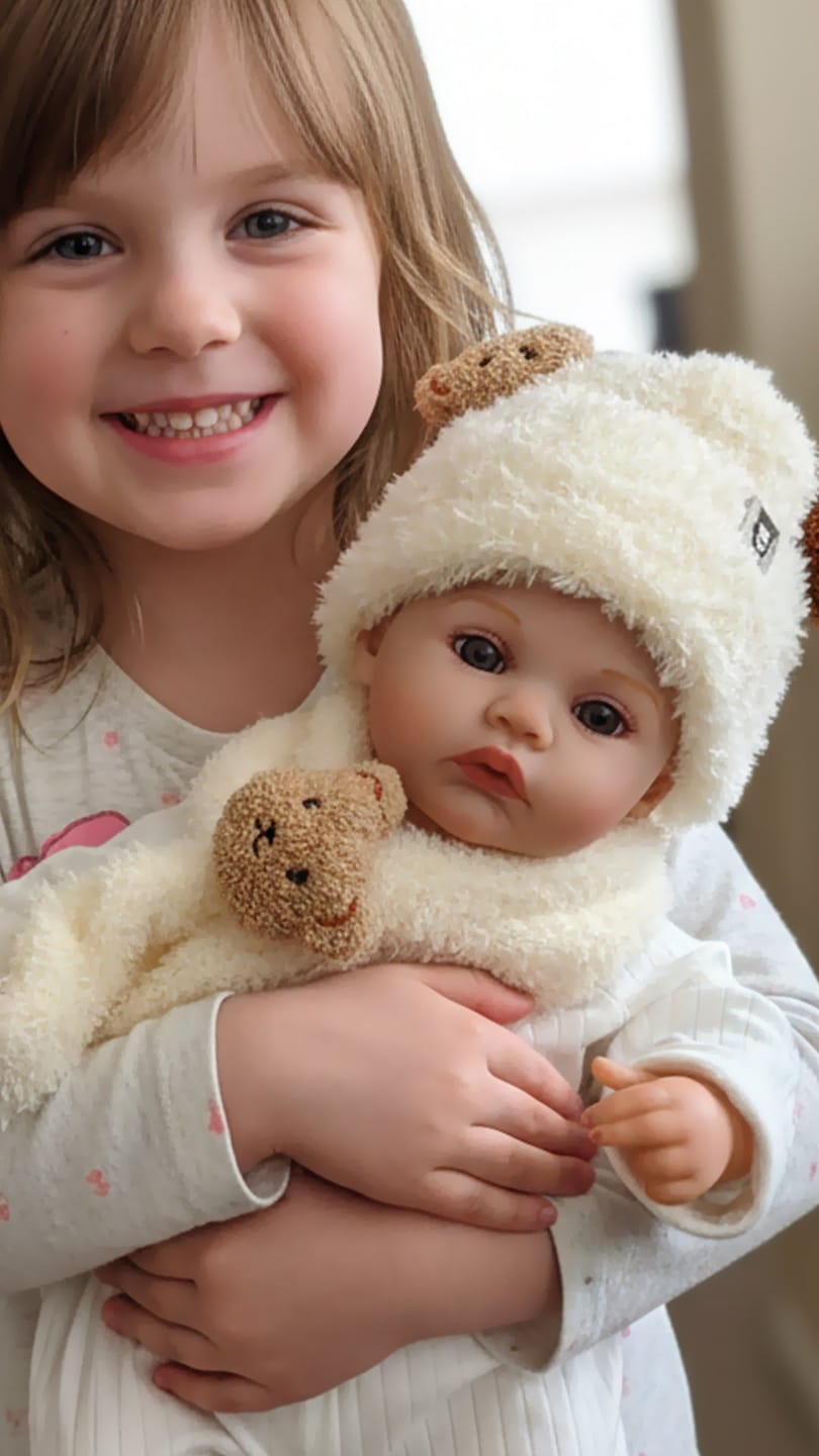 Customer photo review of Milo - Lifelike Reborn Baby Doll (20")