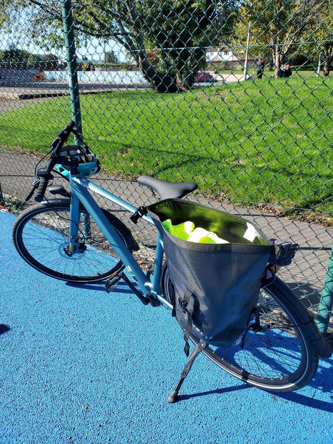 Customer photo review of TENWAYS Pannier Bag