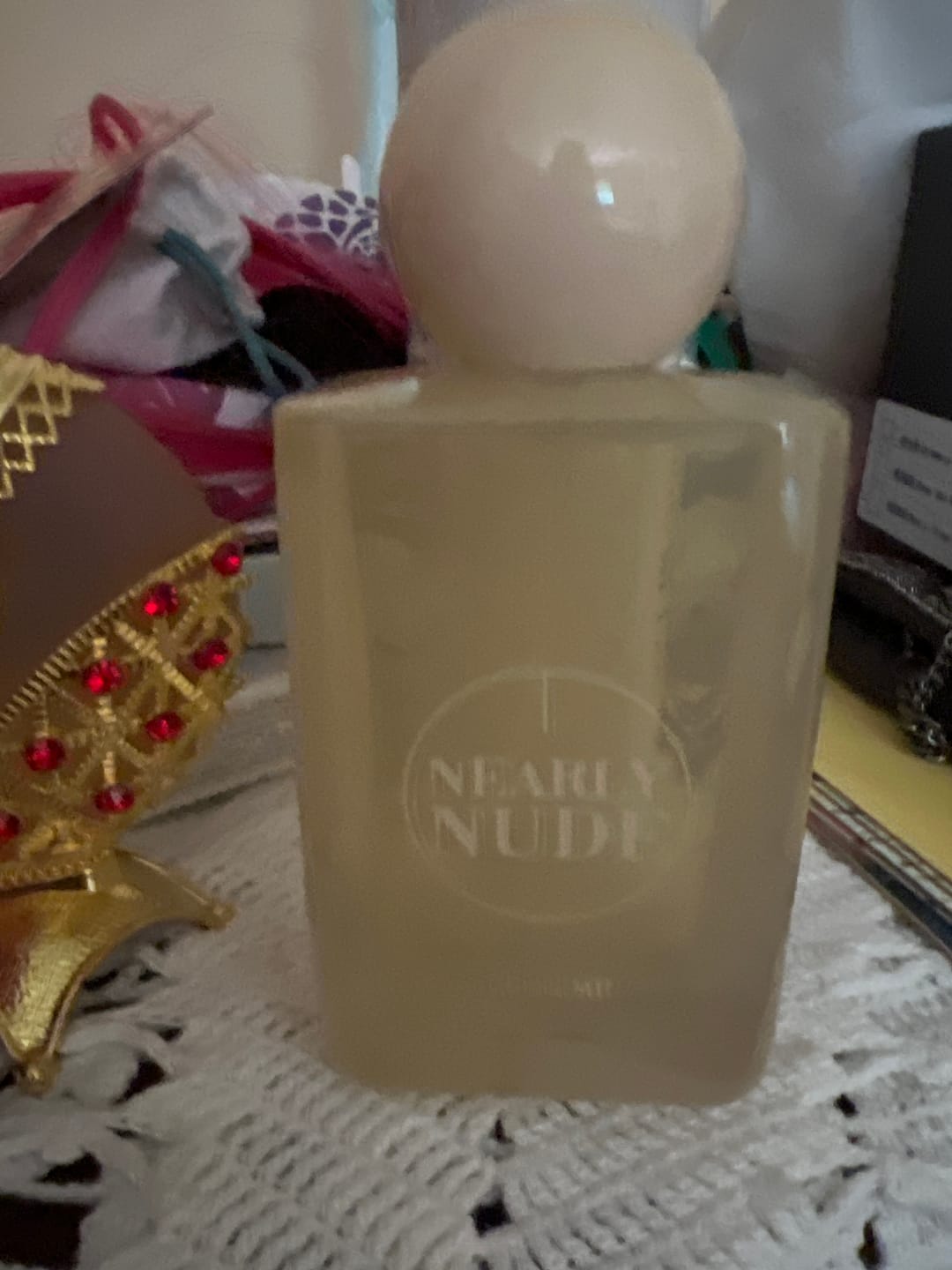 Customer photo review of Nearly Nude Eau de Parfum