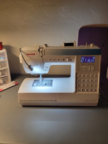 Customer photo review of Sew Creative Flexible Light #SCFL