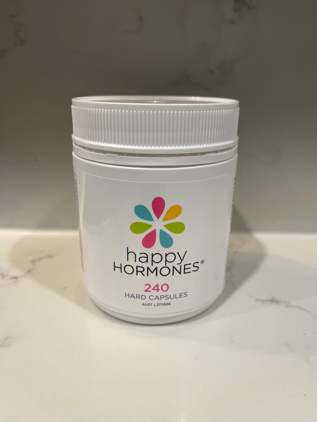 Customer photo review of Hormone Balance Supplement - Happy Hormones® Capsules