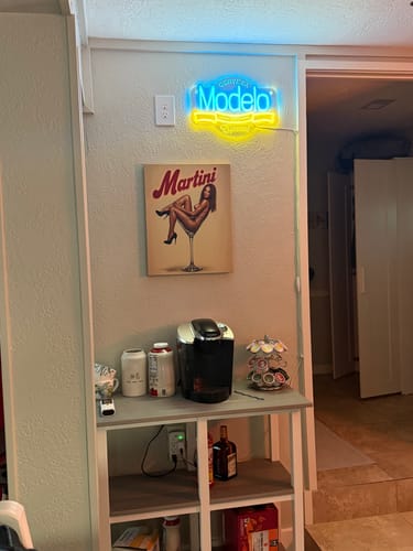 Customer photo review of Personalized Thin Gallery Canvas Wrap