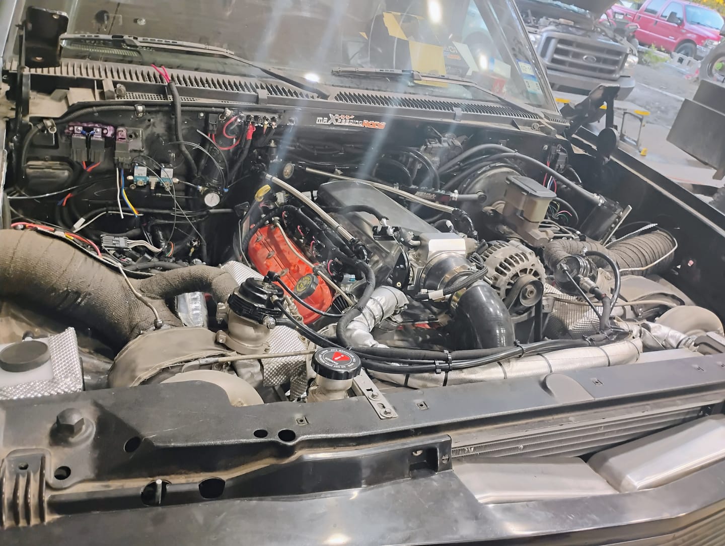 Customer photo review of MAC Valve (Holley CO2 Boost Control Solenoid) Straight Solenoid Mounting Bracket 21-10006