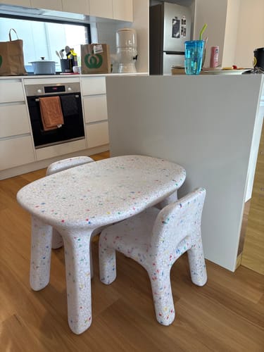 Customer photo review of Confetti Table