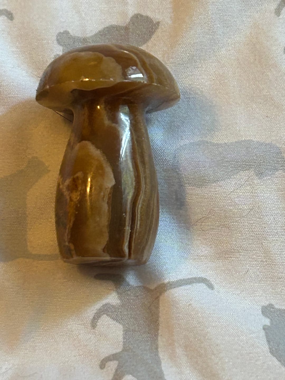Customer photo review of Multi Jasper Mushroom – A Playful and Grounding Energy for Your Space