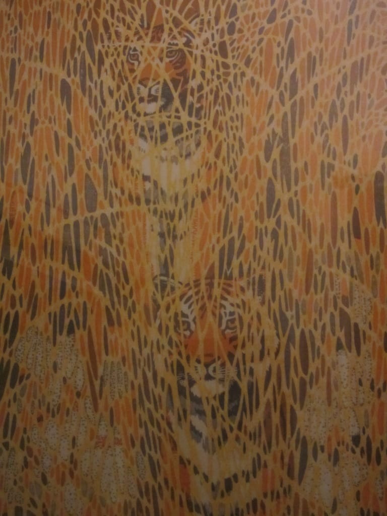Customer photo review of Camouflaged Tigers by Toshi Yoshida, 1985