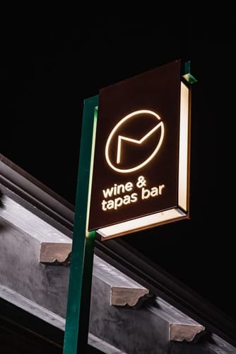 Customer photo review of Custom Business Sign For Dianka
