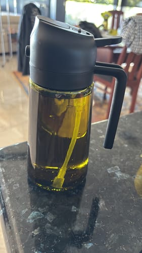 Customer photo review of 2 in 1 Oil Dispenser