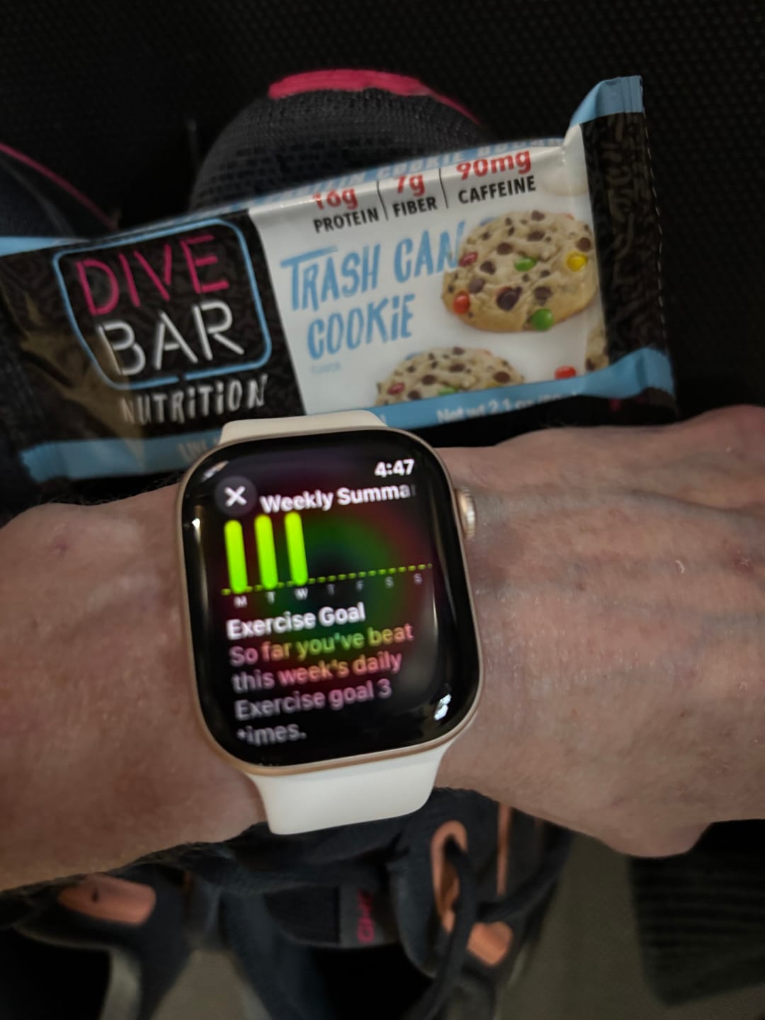 Customer photo review of Trash Can Cookie