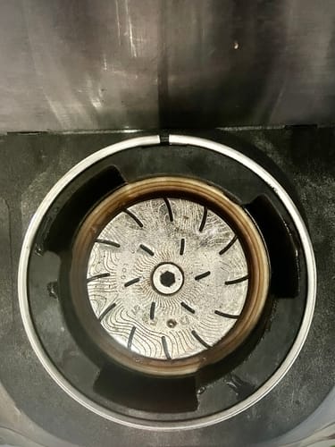 Customer photo review of High Diffusion Espresso Shower Screen - Breville