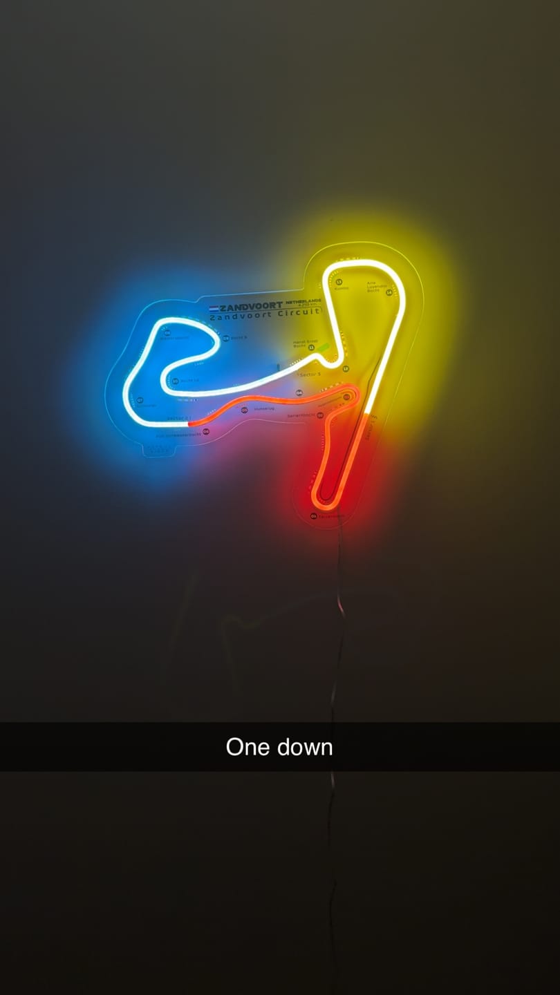 Customer photo review of Zandvoort Circuit Neon Race Track
