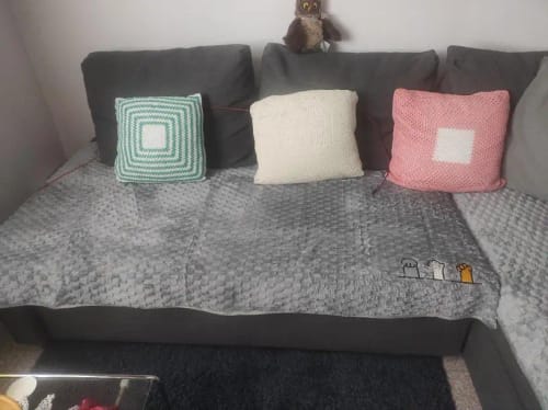 Customer photo review of Housse Protège Canapé Antidérapante en Velours