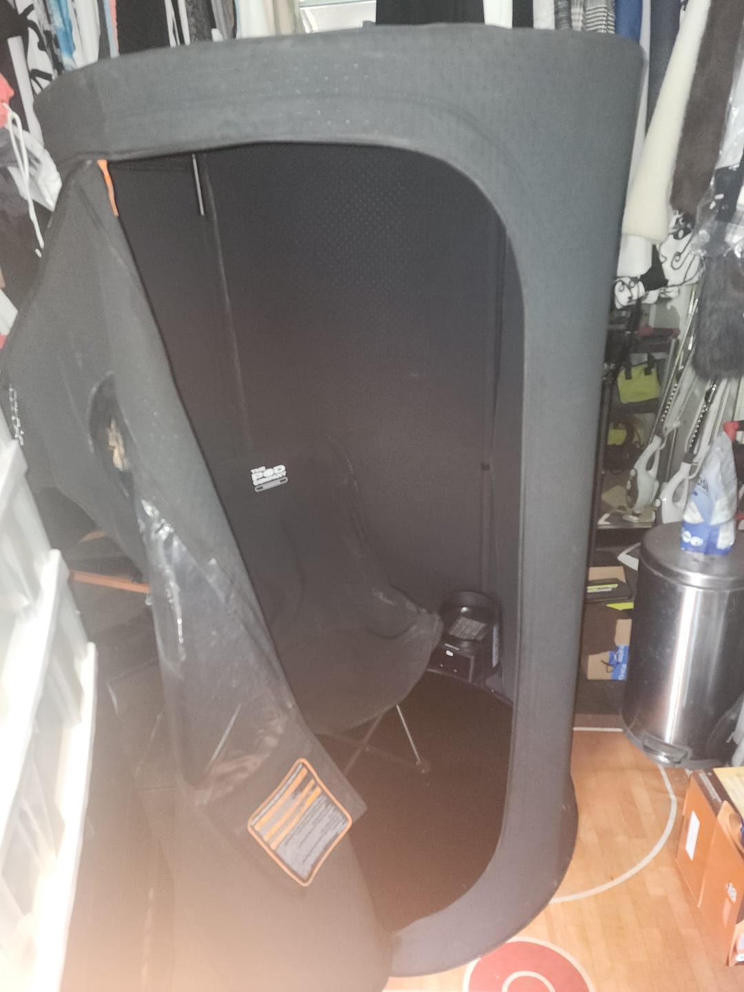 Customer photo review of The Sauna Pod