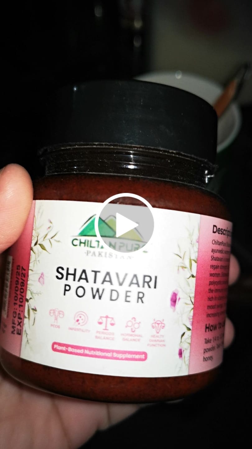 Customer video review of Shatavari Powder - Embrace Feminine Wellness—zCure PCOS, Enhance Fertility, and Strengthen Ovaries Naturally