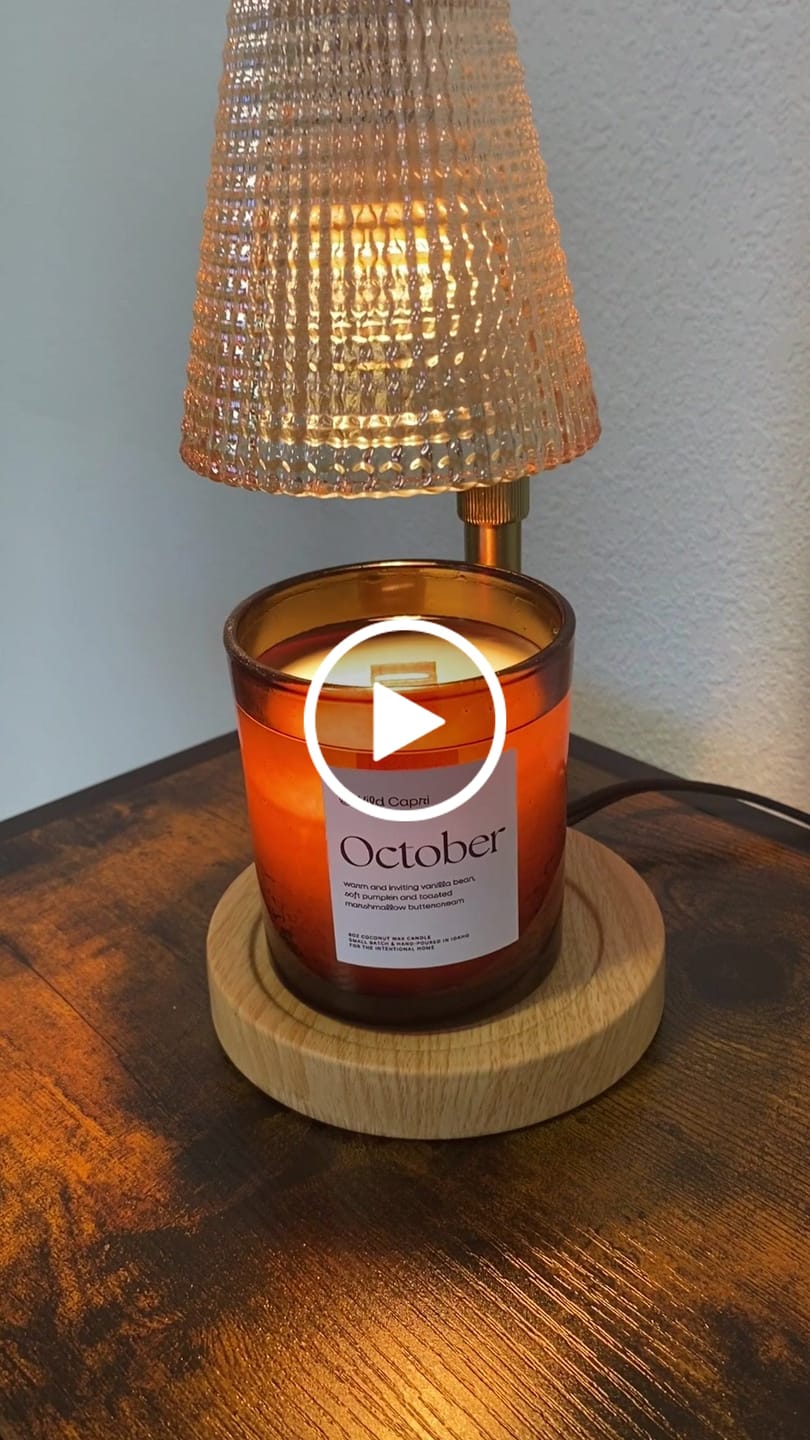 Customer video review of October Candle