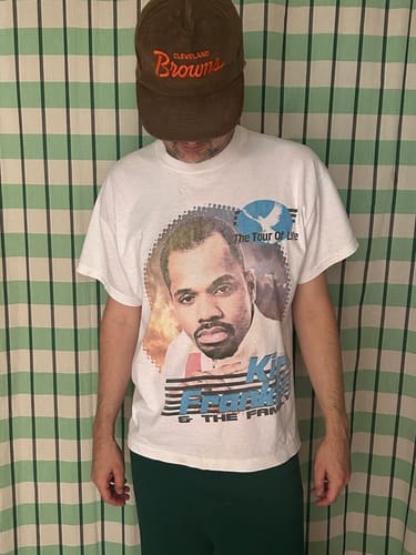 Customer photo review of Vintage Kirk Franklin T Shirt Mens XL White Tour